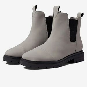 TOMS Skylar Chelsea Boot Cement Grey Women Size